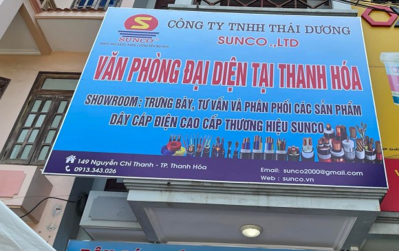 Khai trương Văn phòng đại diện tại số 149 phố Nguyễn Chí Thanh, thành phố Thanh Hóa