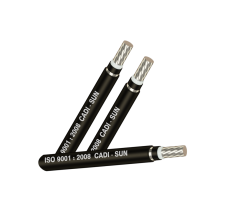 Aluminum core cable with low voltage 0.6 / 1KV conductor AS / PVC or AS / XLPE conductor